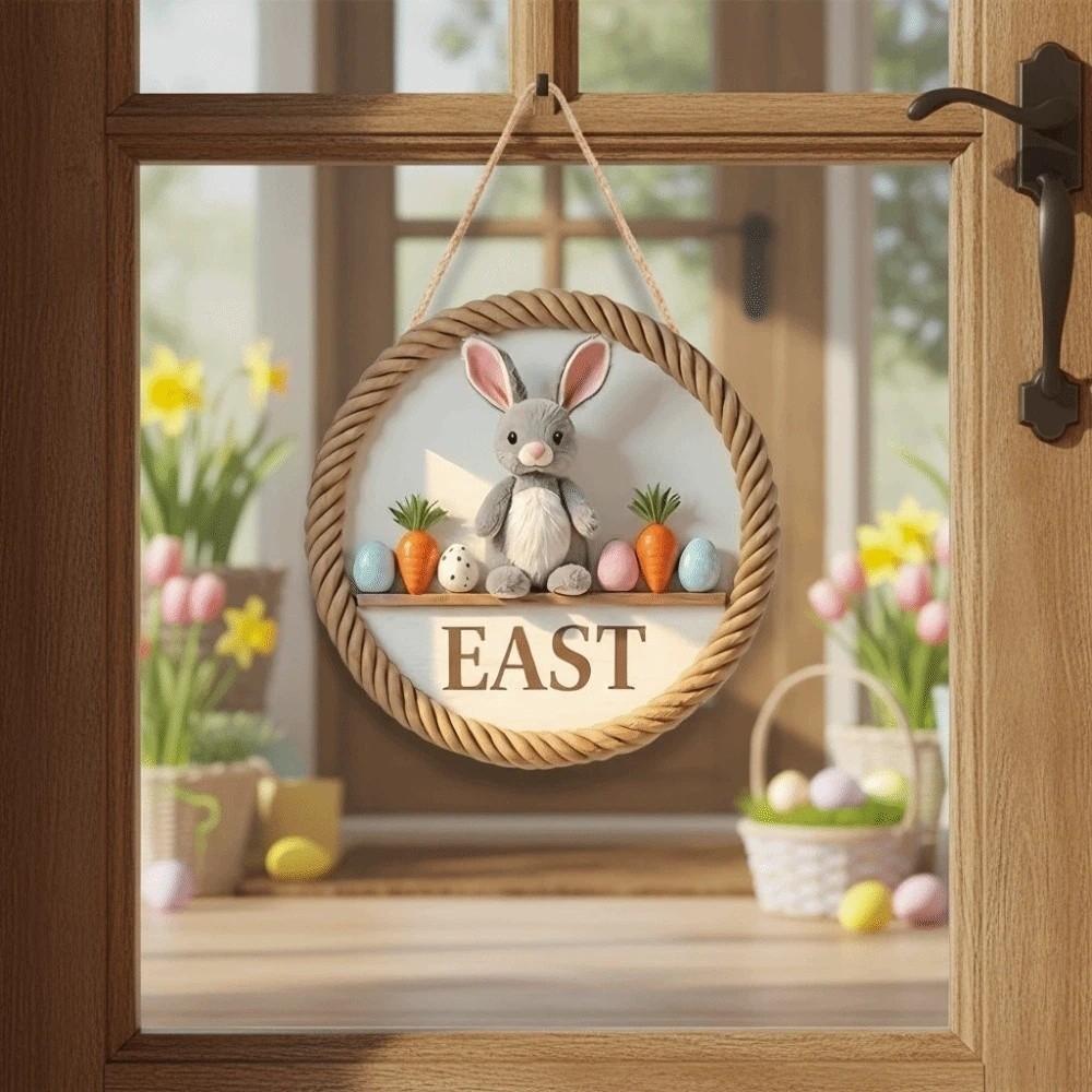 Ei Türhänger Ornamente Hase Ostertag Türdekoration Innen- und Außenbereich