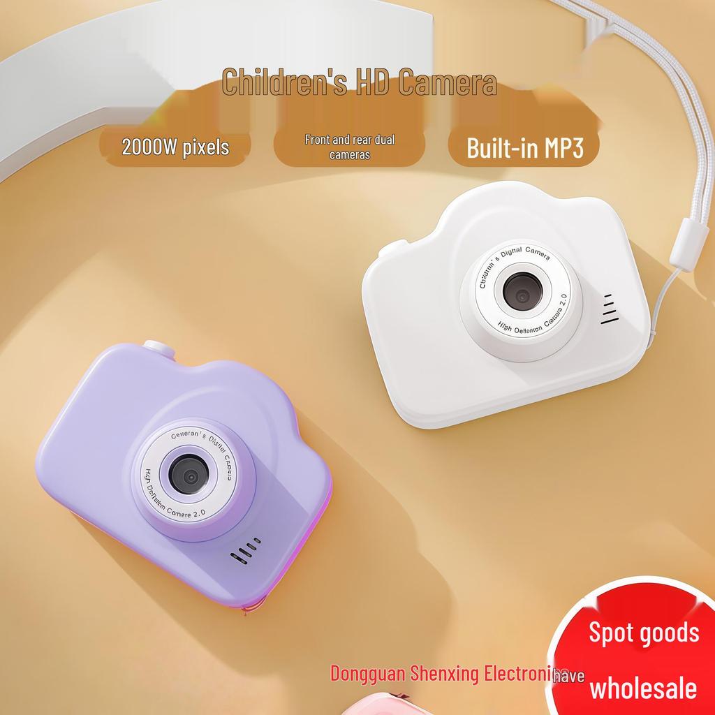 High-Resolution Cartoon Digital Mini Camera for Kids – Perfect for Parties & Birthdays