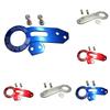 Universal Car Tow Hook Sturdy Wear-resistant JP/EU Plug Aluminum Alloy Front Bumper Trailer Loop Towing Ring Hook Auto Supply