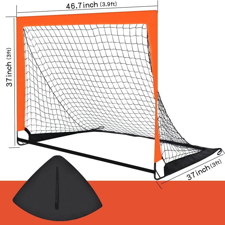 Portable Folding Soccer Goal for Kids - Movable Training Net Frame, Hot Selling
