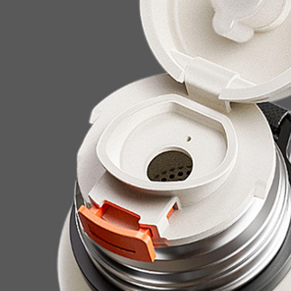 620ml Flower Pattern Thermos Bottle Stainless Steel Thermal Cup Portable Travel Mug Outdoor