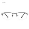 Classic Half Frame Reading Glasses Men Women Fashion Rectangle Presbyopic Eyeglasses Business Hyperopia Anti Blue Light Glasses