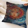 Sun Celestial Moon Bohemian Cushion Cover Pillowcase Upholstery Sofa Throw Pillow Home Decor Pillowcas