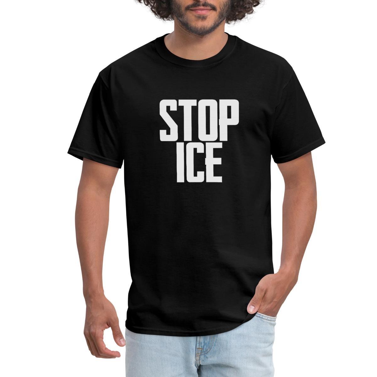 Stop ICE Protest | Civil Rights Statement Men s T-Shirt M