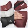 Keychain High-end Ice Silk Car Seat Headrest Memory Foam Comfort Pillow Auto Interior For Mitsubishi Eclipse ASX Colt I200 Star WM1