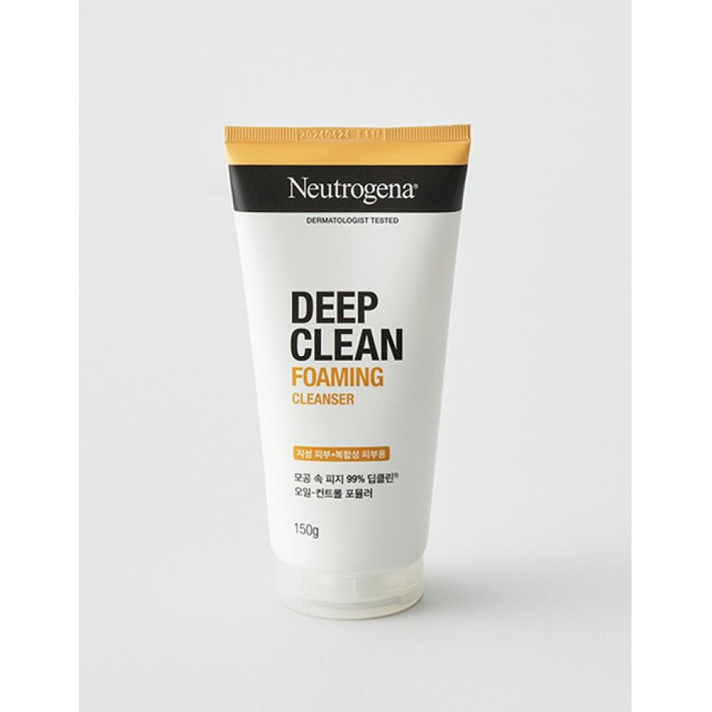 Neutrogena Deep Clean Foaming Cleanser 150g  New