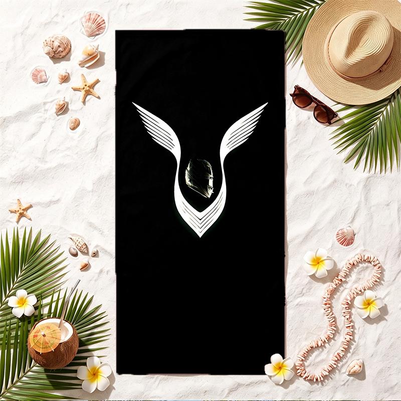 Lewis Hamilton Soft Beach Towel Stylish Beach Pool Towel for Summer Seaside Vacation Travel