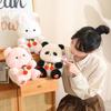 PP Cotton Persimmon Panda Plushies Dolls Fluffy Zoo Persimmon Stuffed Toy  Decorate Present