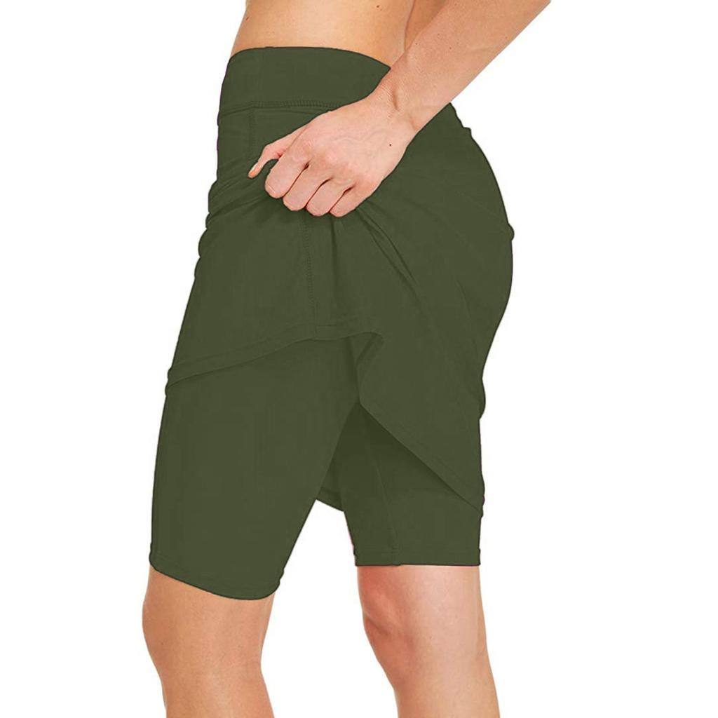 HR faldas de tenis para mujer Run Yoga Shorts Elástico Deportes Bolsillos  Bolsillos Shorts comprar a buen precio — entrega gratuita, reseñas reales  con fotos — Joom