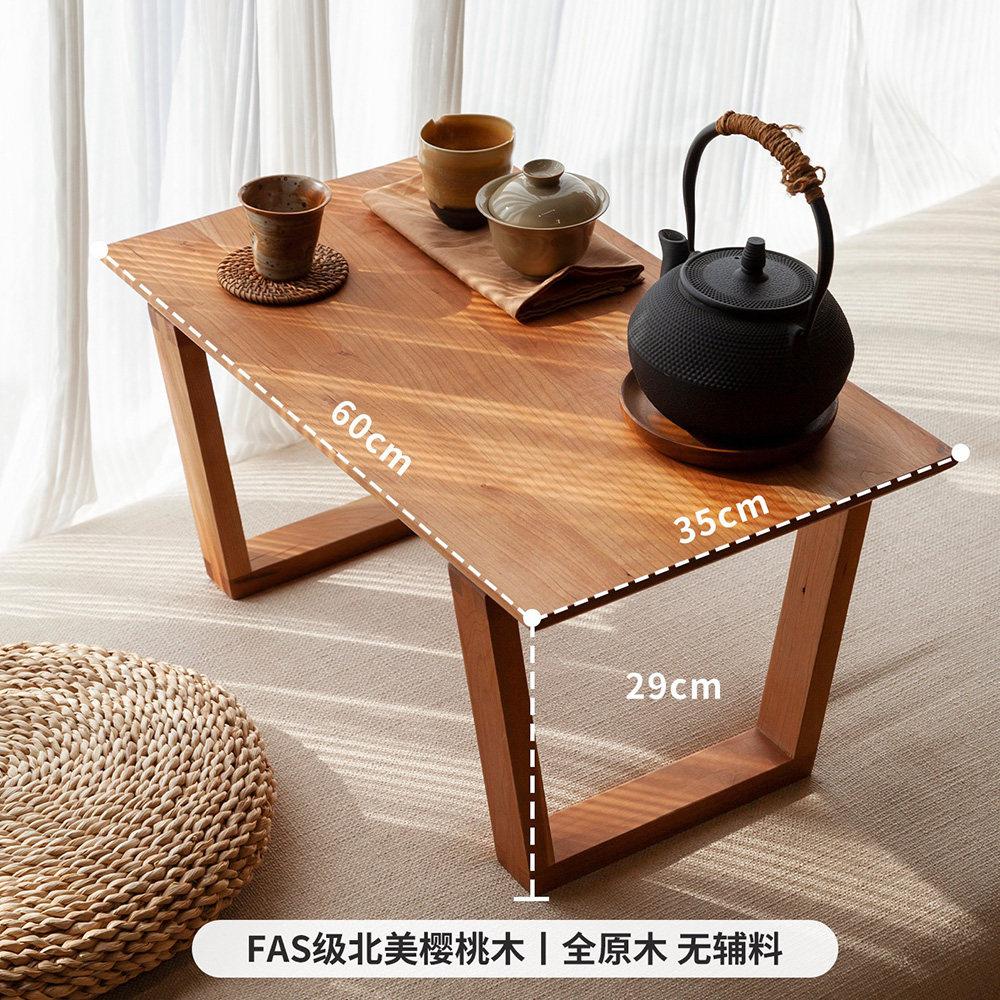 Low Tea Table Classic Folding Coffee Table Bamboo Low Leg Tea Table for Living Room Tatami for Living Rooms Bedroom Offices