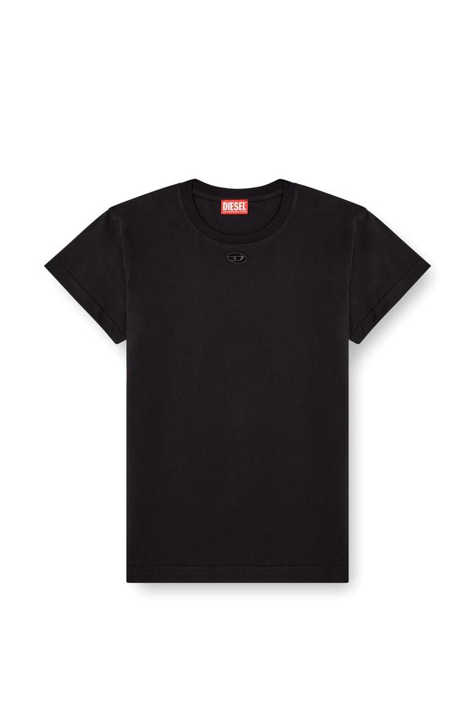 Diesel A177360NIAX L Black 9XX Women's T-Shirt T-MAREY