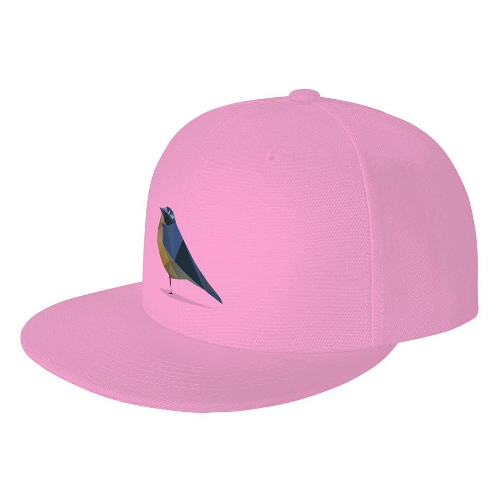 Fashion Bird Flat Brim Sun Hat Unisex Denim Hat Hat Womens