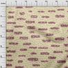 oneOone Cotton Flex Beige Fabric Geometric Rounded Rectangle Sewing Material Print Fabric By The Yard 40 Inch