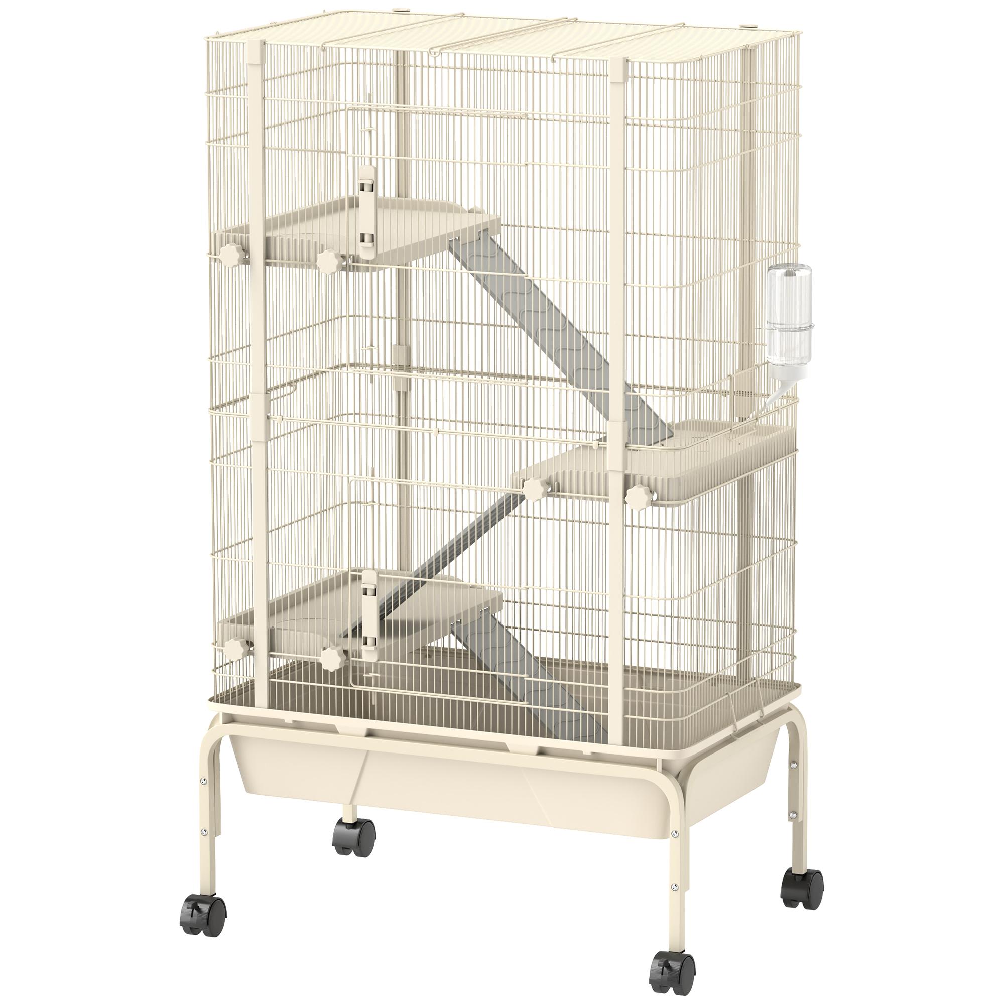 Rabbit cage, 4-level enclosure with 2