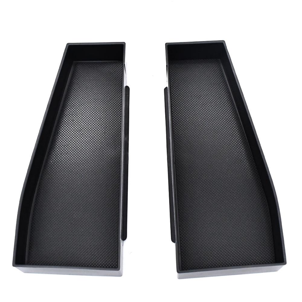 2PCS Car Door Handle Storage Box Door Handle Side Organizer Tray Car Interior Accessories  For Tesla Cybertruck 2024+ 2pcs