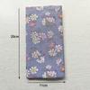 Fromthenon A5 A6 Pink Floral Book Cover Planner Case Cover Protective Shell Journal Cover Guard Office Stationery Supplies