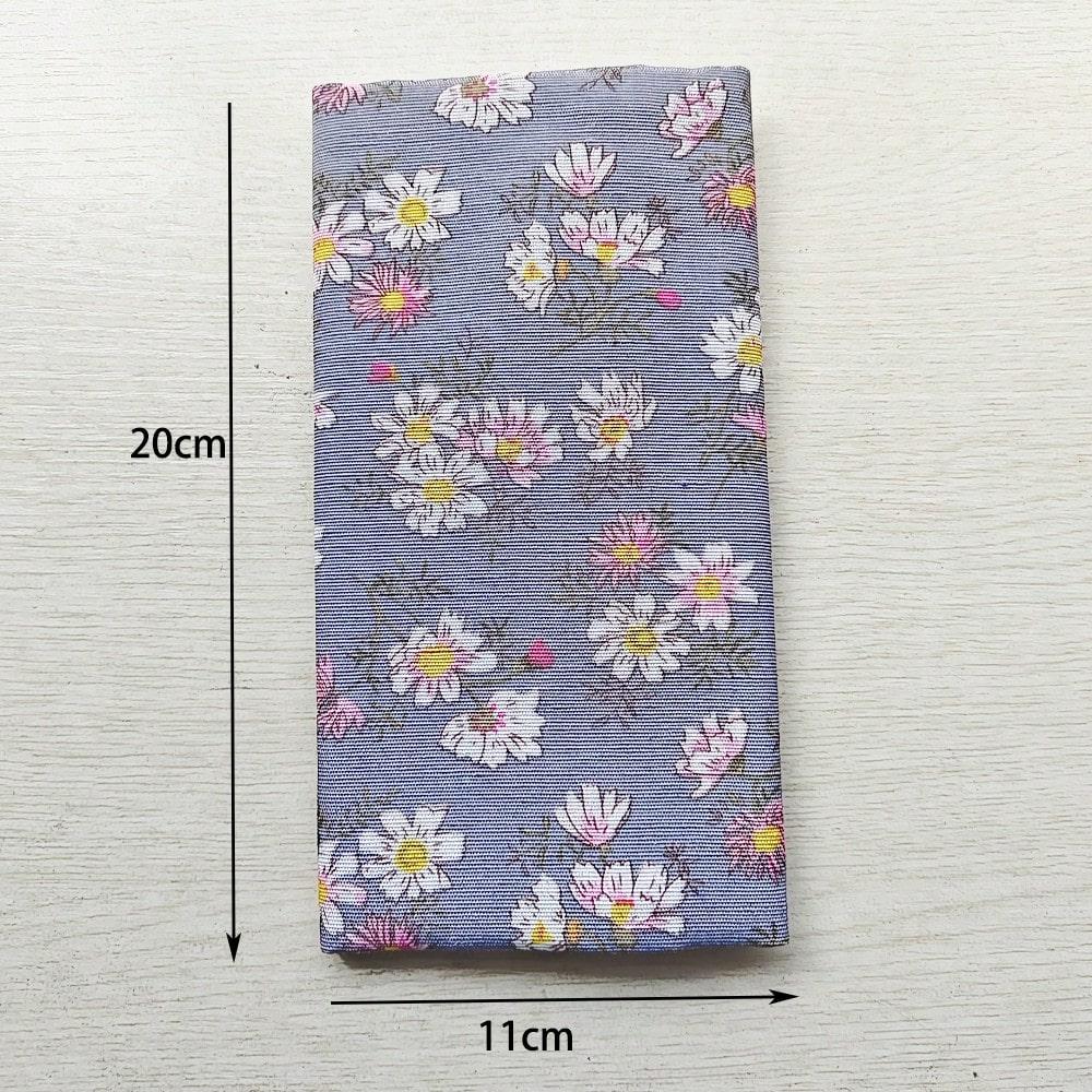 Fromthenon A5 A6 Pink Floral Book Cover Planner Case Cover Protective Shell Journal Cover Guard Office Stationery Supplies
