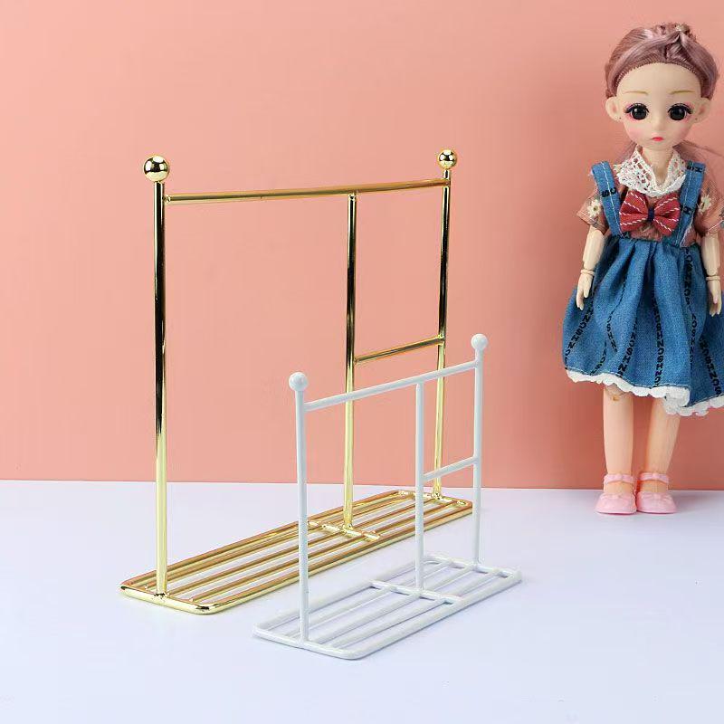 BJD Doll Clothes Hanger & Storage Rack for 6-Scale Wardrobe
