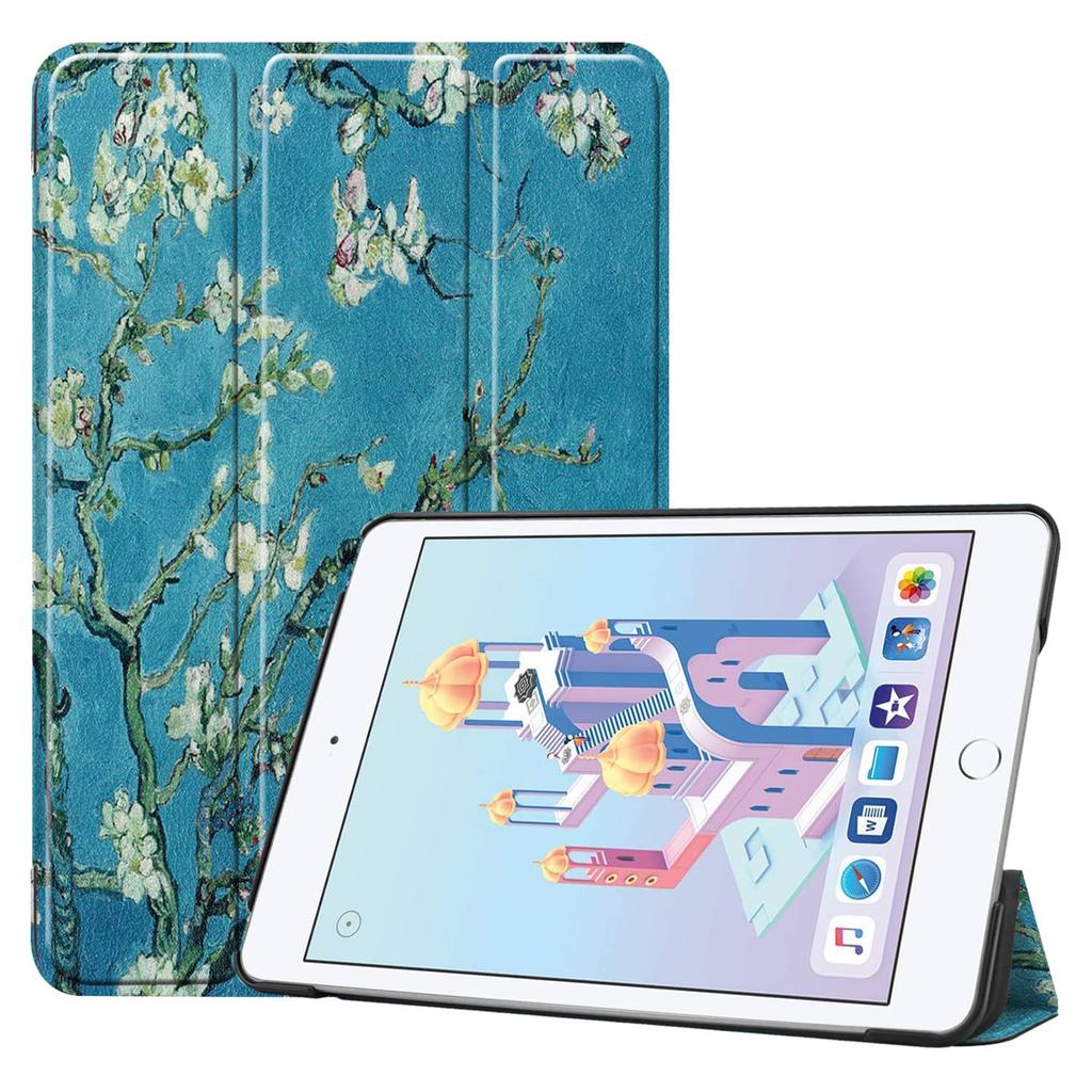 Case for IPad Mini 4 5 7.9'' with [Tri-fold Stand + Auto Wake/Sleep], Colorful Premium PU Leather Case Shockproof Hard Shell