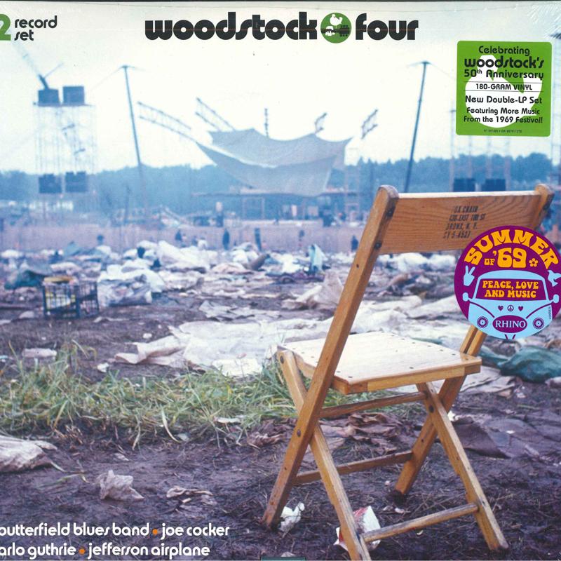

LP Record VARIOUS - Woodstock Four R1591285 Cotillion, Rhin 2019 US Rock