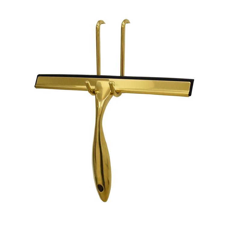 Stainless Steel & Zinc Alloy Window Squeegee – Glass Brush & Shower Scraper