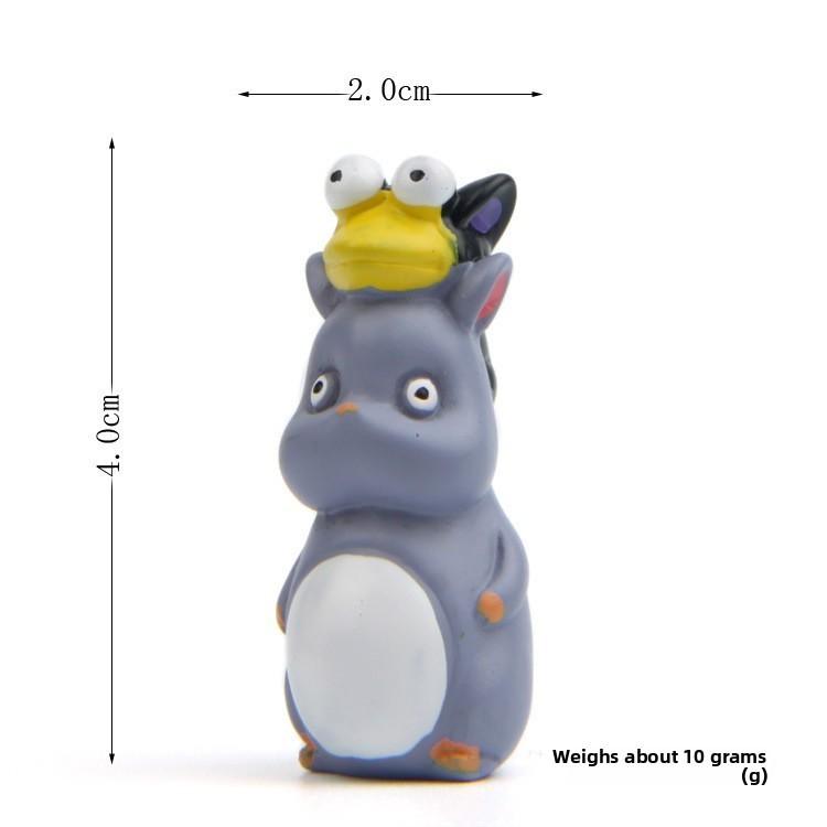 No Spirited Away Face Man Yubaba Cotton Mouse Basket Character Ornament Model