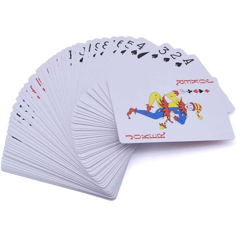 

Помеченная колода карт для фокусов Stripper Deck Покер Магические трюки Крупная магия Реквизит для фокусов Простой фокус Настольные игры для вечеринки Подарок для ребенка