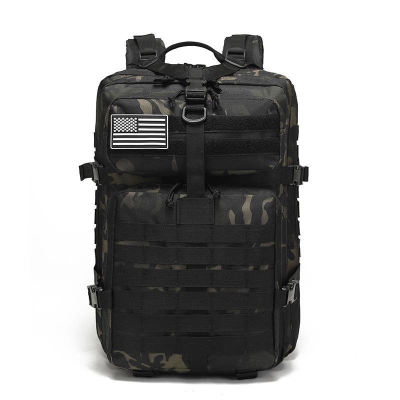 Camouflage Tactical Mesh Backpack for Outdoor Activities - Ideal for Hiking, Camping, and Cycling