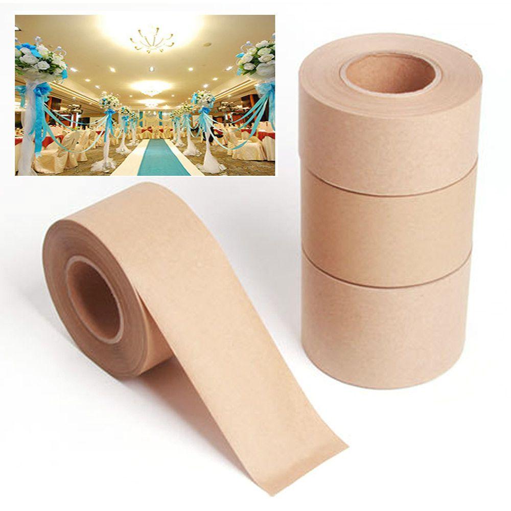 

Waterproof Writable Hand-tear Sealing Packing Kraft Paper Tape Self Adhesive Tape