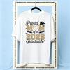 Proud Mom of 2026 Graduate Tshirt Women Unisex Casual Cotton Printed T Shirts Adult Oneck Summer Outdoors Tee Trending