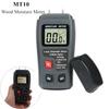 0-99.9% Wall Moisture Detector Two Pins Timber Damp Hygrometer Wood Humidity Tester  Firewood