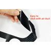 5D Carbon Fiber Look Console A/C Button Cover Trim For Toyota Corolla 2020-2024