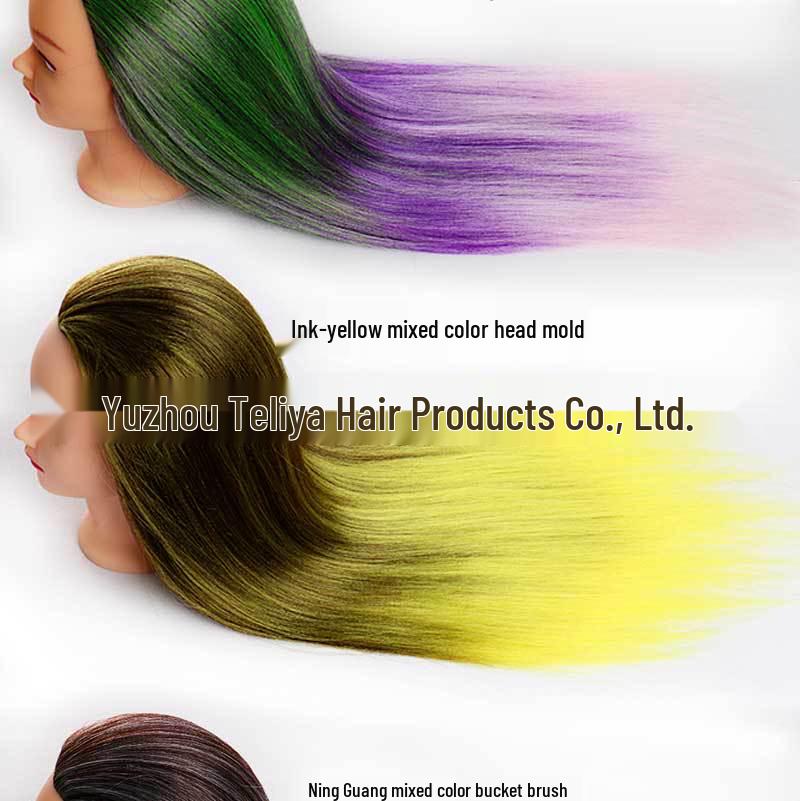 Wig Mannequin Braiding Practice Model - Hairdressing Doll Head