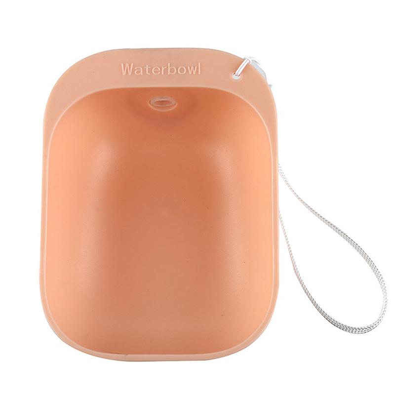 

Дорожная бутылка для воды для питомцев, портативная бутылка для воды для питомцев, собак, кошек, уличный диспенсер для воды, бутылка для воды, товары для питомцев 13cm розовый