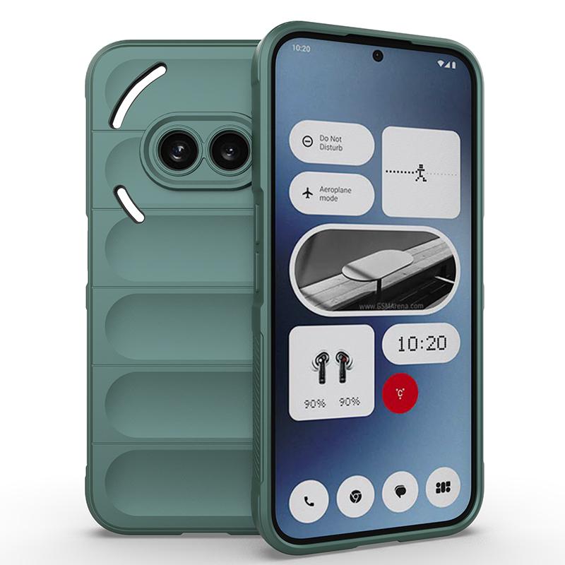 Coque Antichoc Pour Nothing Phone 2A (2a) Coque Bumper en Silicone Liquide pour Nothing Phone 2A 5G A142 Fundas