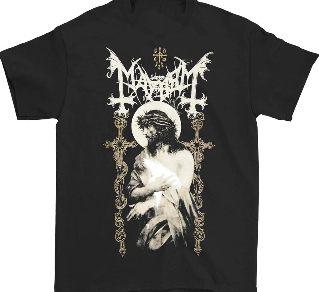 New Mayhem Band Tour Concert Heavy Cotton S-5XL Black T Shirt AG643 S разноцветный