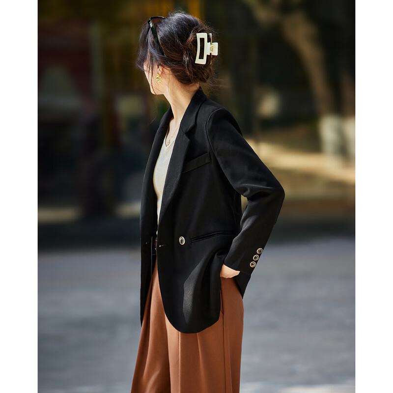TERRE BLEUE Women's Casual Blazer Jacket