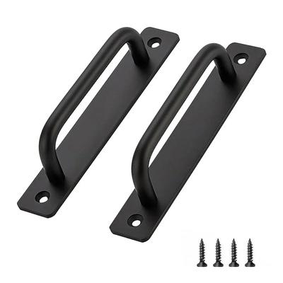 2 Stück Schiebetürgriffe aus Aluminiumlegierung, für Tore, Schuppen, Türen, Fenster, Schränke, Schubladen, Möbelbeschläge