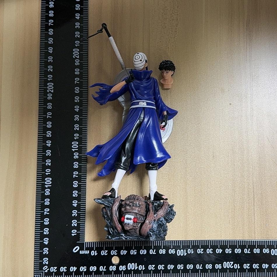 Наруто Аниме Фигурка Учиха Обито Фигурки Экшн двухголовая Статуэтка ПВХ Коллекционная Модель Настольное Украшение Игрушки на День Рождения Подарок Uchiha Obito