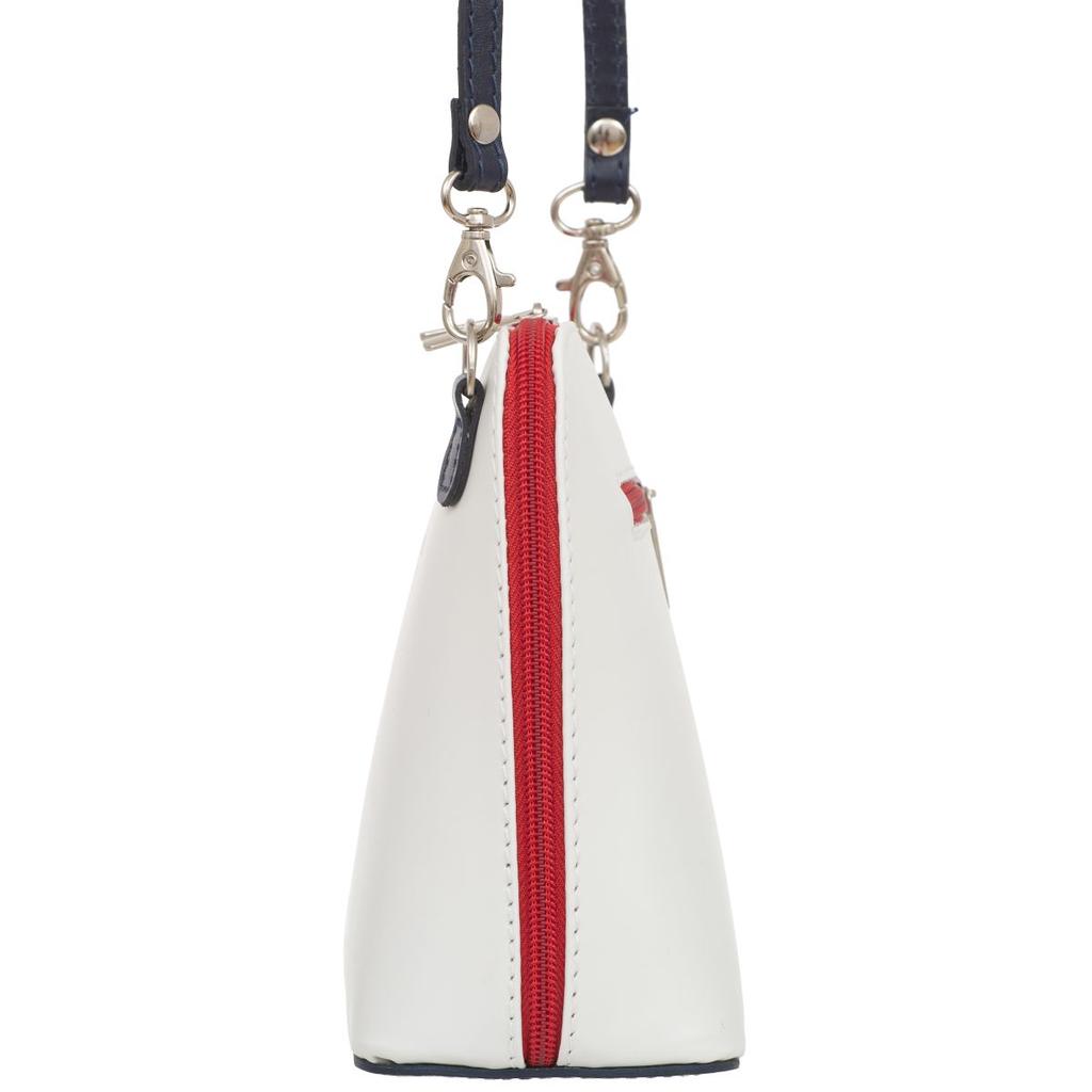 Small Leather Bag Conica Butterflies