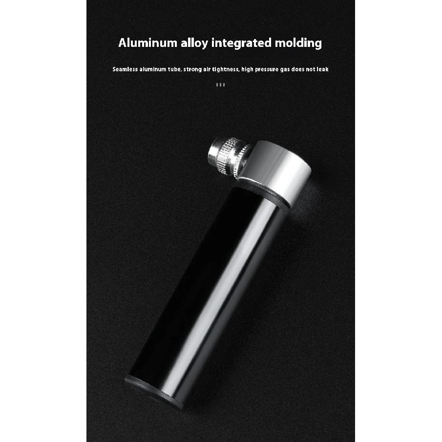 Portable Pocket MTB Bike Pump 120 PSI Mini Cycling Tire Inflator Hand Air Pump Bike Accessories Mountain Road Bicycle Pump