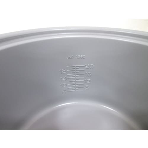 Tiger Thermos (TIGER) Rice Cooker, 2 Sho, Commercial Use, Stainless Steel Body, Comes with a Rice Cooking Sheet that Prevents Burning, JNO-A360XS