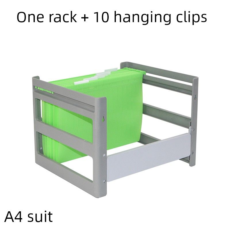 Plastic Pp File Rack Hanging Labor Rack Hanging Laborers Hanging Clip Hanging Quick Locating Hanging Fast Labor Folder Plastic Hook A4 FC F4