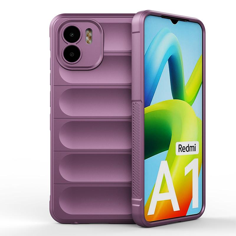 

For Xiaomi Redmi A1 Case Xiaomi Redmi A1 Plus Cover Cases Shockproof Silicone TPU Protective Phone Back Cover Xiaomi Redmi A1 Redmi A1 фиолетовый