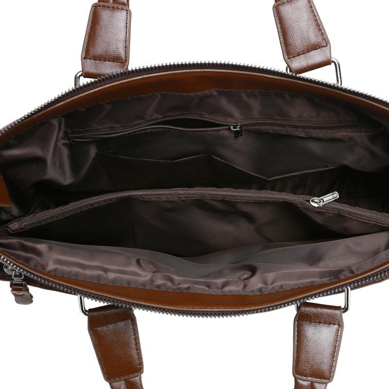 New File Bag Men's Handbag Official Shoulder Messenger Bag