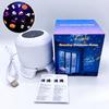 1Pc LED Dynamic Starry Sky Projection Light Ocean Gypsy Atmosphere Light, Children's Bedroom Christmas Snowflake Night Light