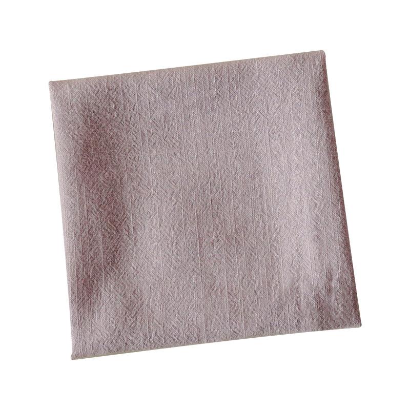 Disposable 100% Linen Crocheted Napkins Plain Square Kitchen & Tea Towels for Home Restaurant Wedding Use