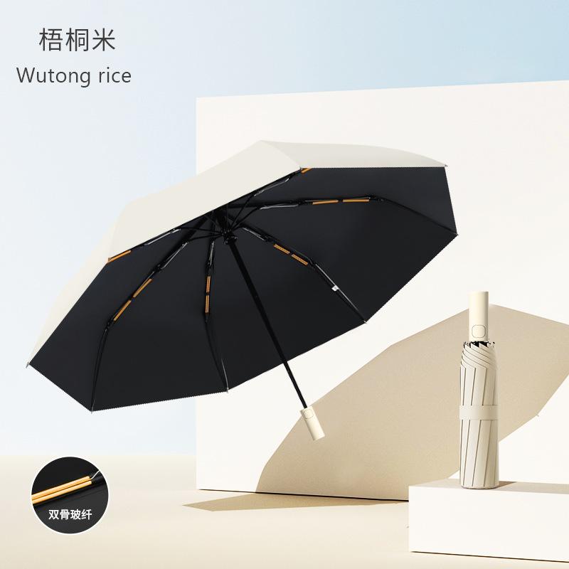 Collect Automatic Umbrellas, Sun Umbrellas, Men's Enlarged, Thickened and Reinforced Car Large Double Umbrellas