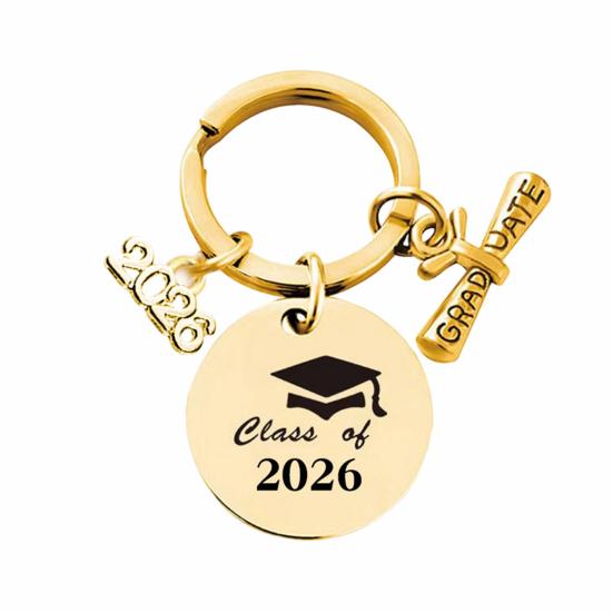 Brelok na ukończenie szkoły Klasa 2026 Absolwenci Szkoły Średniej i Uczelni Znaczący Brelok na Ukończenie Szkoły dla Niej Jego Dekoracja na Ukończenie Szkoły