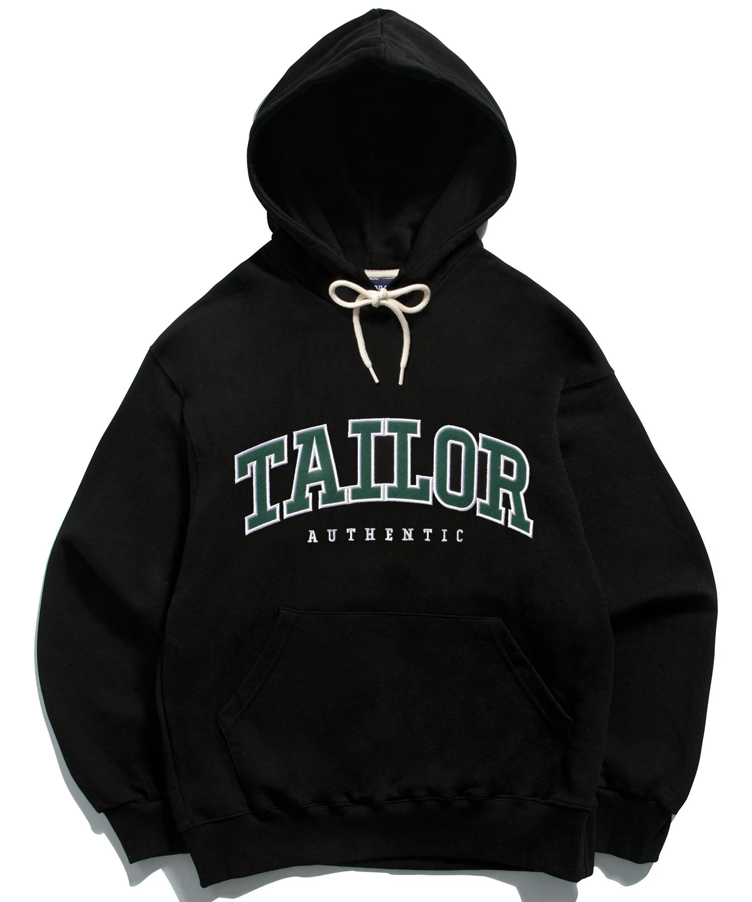 Худи с логотипом Taylor Studio Nbl (Черный зеленый) Black Green/Fleece 01